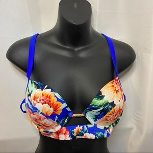 Push up swim top